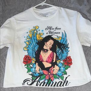 Aaliyah Graphic Tee with Colorful Design